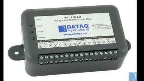 The DI-245 Voltage and Thermocouple DAQ System