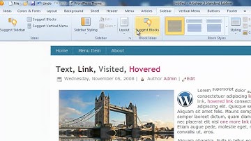 How to Use Artisteer version 3 plus mobile