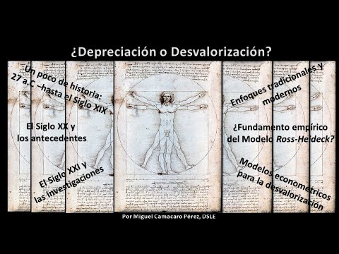 ¿Depreciación o Desvalorización?