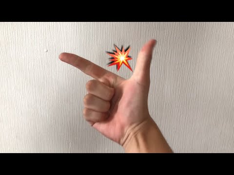 アニメの指パッチン　やり方