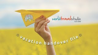 Vacation Handover File World Travel Studio Ultra Hd 4K