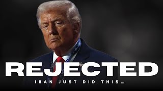 IRAN JUST DID THE UNBELIEVABLE TO PRESIDENT DONALD TRUMP! 
