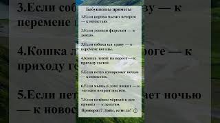 Бабушкины приметы #36 #Приметы #Суеверия #Советы #Поверья #shorts