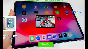 How to get  FREE ipad pro