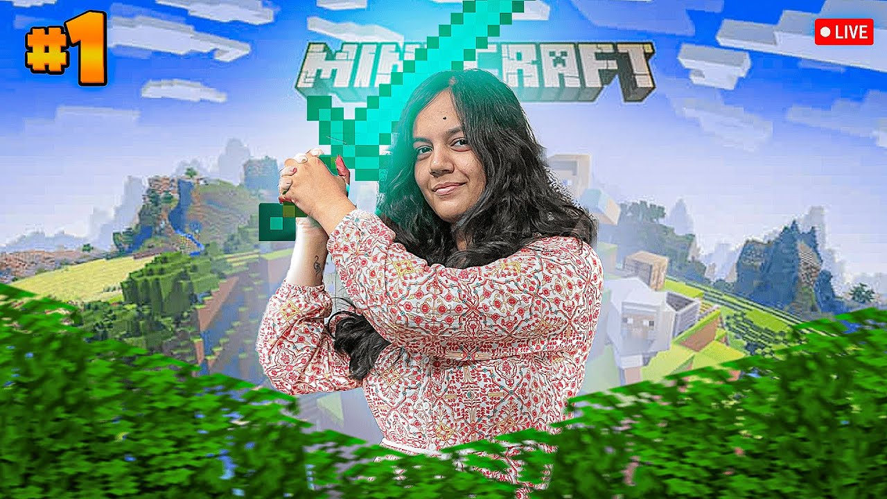 Minecraft First Minecraft Live STARTING NEW JOURNEY IN MINECRAFT | First minecraft live | - YouTube