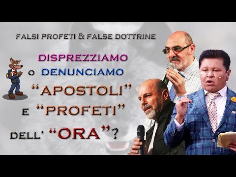 Video: Qual è la differenza tra un apostolo e un profeta?