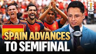 Spain to SEMIFINALS 🚨 Mikel Merino's Scores Late Goal to Defeat Belgium & Spain vs France Preview