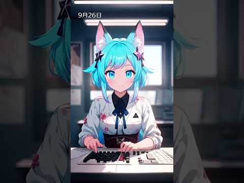 【9月26日】ワープロの日｜日本語ワープロの誕生 #avalab #viduai #shorts #おはよう #今日は何の日