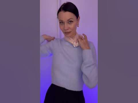 Как легко и просто завязать шифоновый шарф - YouTube