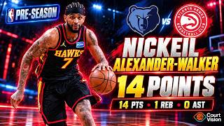 Nickeil Alexander-Walker - 14 Points, 1 Rebound vs Grizzlies - 2026-27 Preseason