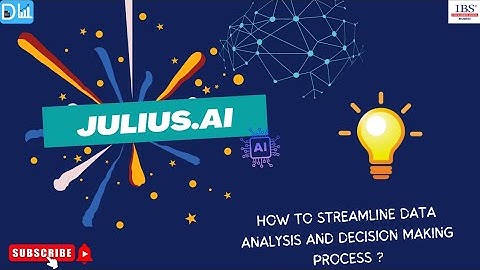 AI Powered Data Analysis & Visualization with Julius AI.  #yt #ai