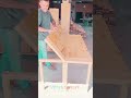 Furniture Production : Folding Table Assembly Process using Wood Joinery System #woodworking #work