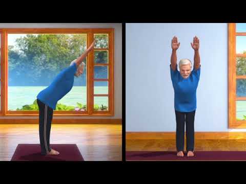 Yoga With Modi Padahastasana Bengali