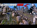 50,000 Droids SIEGE 501st Clone CASTLE FORT! - UEBS: Star Wars Mod Battle Simulator