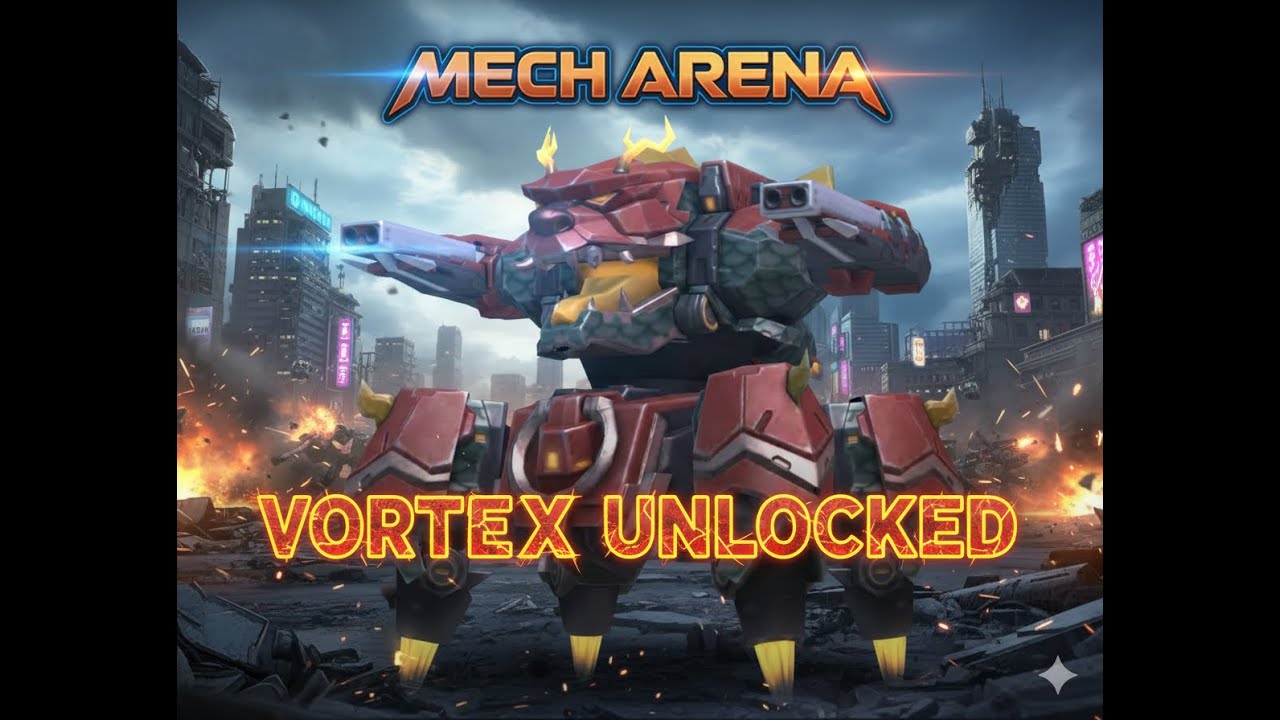 VORTEX Legendary Mech Unlocked Free | Mech Arena New Promo Codes (Check ...