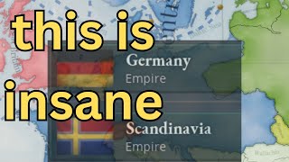 forming super germany and scandinavia starting as france????