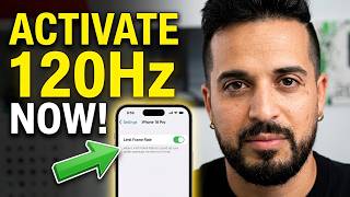 How To ACTIVATE 120Hz Refresh Rate on Apple iPhone 18 Pro