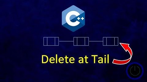 Doubly Linked List Delete at Tail 
