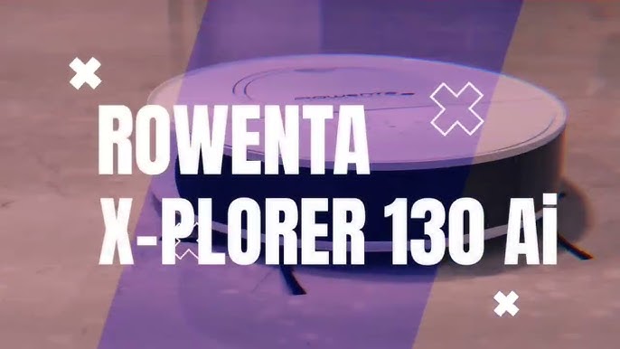 Rowenta X-Plorer 130AI Robotstofzuiger (RR9065, RR9067, RR9075, RR9077) -  YouTube
