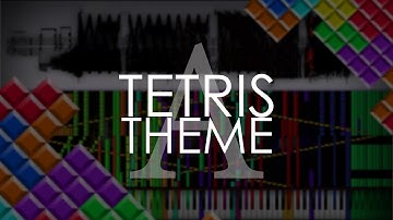 [Black MIDI] Tetris - Tetris Theme A | 90,000 Notes | Black Score
