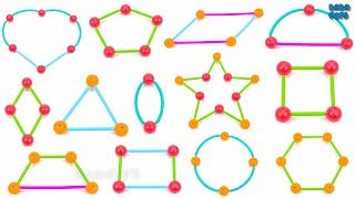 Shapes|Basic Geometry Shapes|Learning Shapes for Kids|Geometric Puzzle|Learn colors with Shapes|Fun