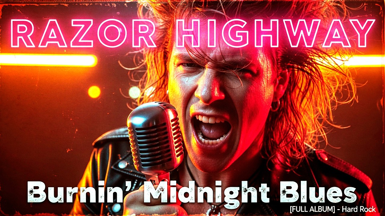 RAZOR HIGHWAY | Burnin' Midnight Blues [FULL ALBUM] – Sleazy 80s Revival