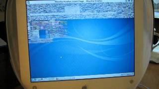 Lubuntu Linux on a Clamshell iBook PowerPC G3