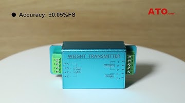 Load Cell Transmitter with Output 0-5V/0-10V/4-20mA/0-20mA