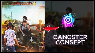 Gangster Photo Editing Tutorial in PicsArt || Action Movie Poster editing in PicsArt ||-Tiger Editz screenshot 4