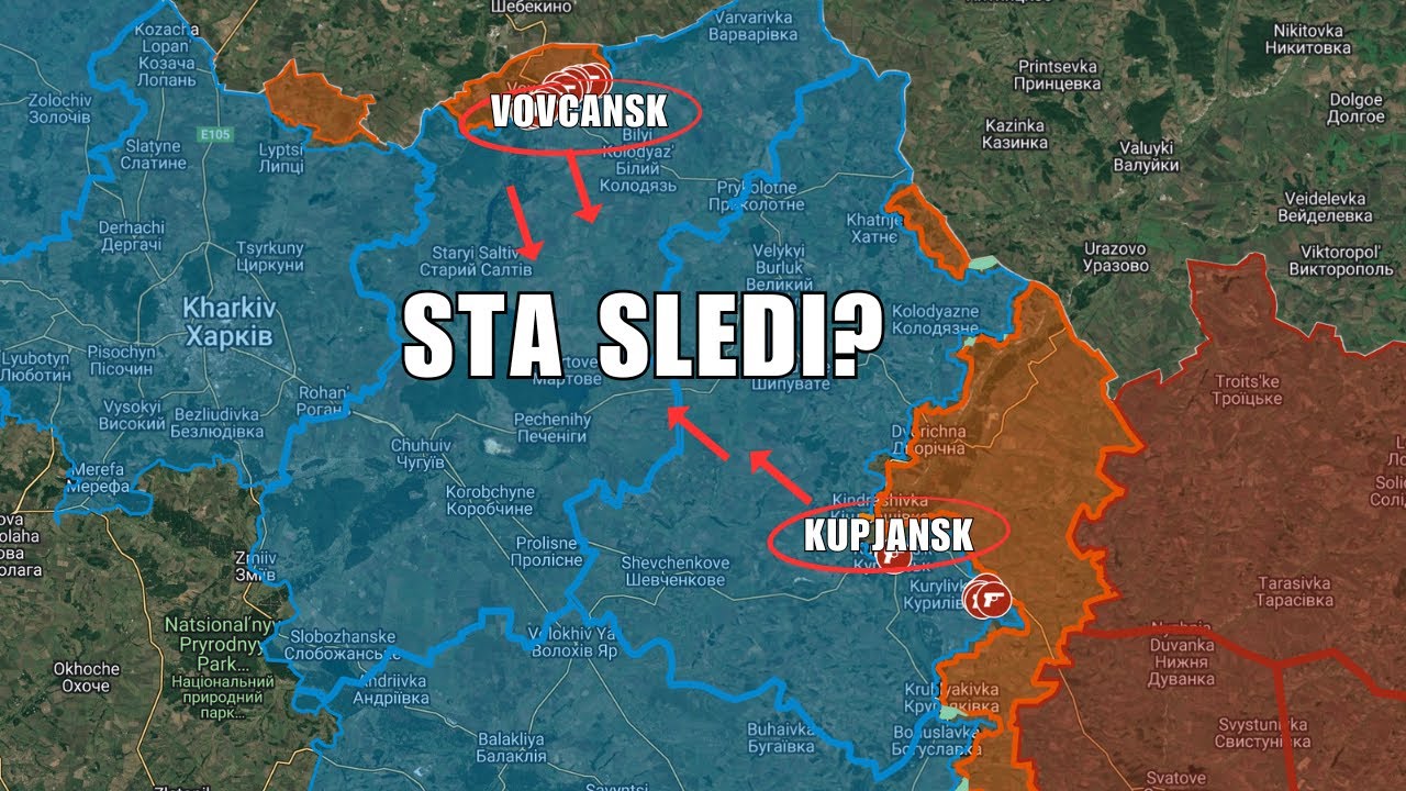 Kupjansk i Vovčansk pred padom? Žestoke borbe u toku 🔥