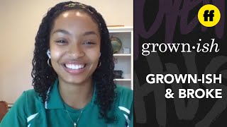 Grown-Ish Yara Shahidi Calls The Winner Of Grown-Ishs Student Loan Payoff Contest Freeform