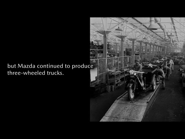 Mazda Heritage -the history in challenging convention, raised in Hiroshima-