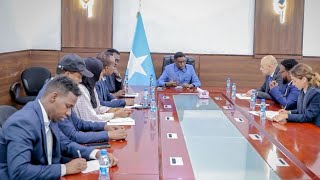 Wasiirka Amniga Gudaha iyo EUCAP oo ka Wada Hadlay Xoojinta Iskaashiga Amniga screenshot 5