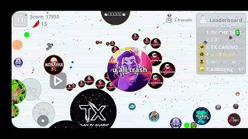 AGAR.IO MOBILE- TX CLAN DESTRUCTION. +(Macro and Zoom hack agario)