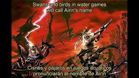 Rhapsody - The Last Winged Unicorn (Lyrics & Sub. Español)