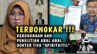 DR. TIFA LIES AGAIN ‼️HER FRAUDULENT RESEARCH IS EXPOSED HERE