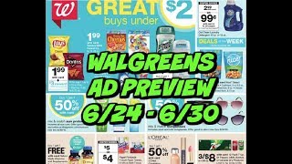 WALGREENS AD PREVIEW 6/24 - 6/30 ~ Plus Tons of CLEARANCE Finds!