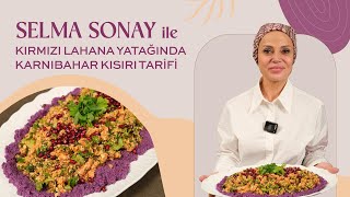 Kırmızı Lahana Yatağında Karnabahar Kısırı Tarifi - Selma Sonay