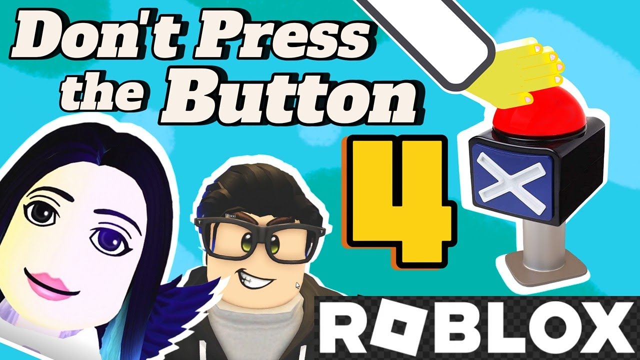 We played DONT PRESS THE BUTTON 4 🖲️ #roblox #viral #funnyvideo #obby # ...