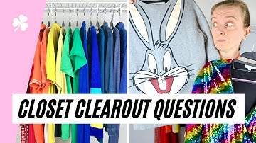 ☘️ Make It EASIER To Declutter Clothes • Clothing Clutter Questions You Should Be Asking Yourself