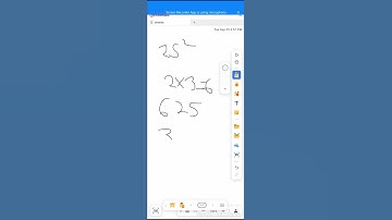 Square any number ending with 5 in seconds