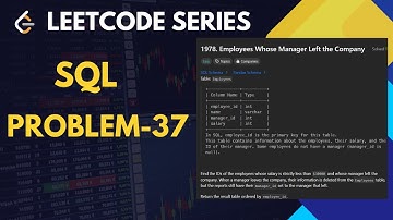 1978. Employees Whose Manager Left the Company | sql | Leetcode | #leetcodeproblems