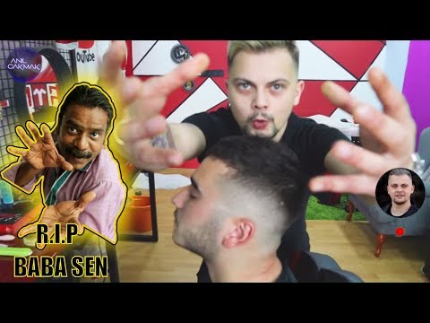 ASMR BARBER MASSAGE | IN MEMORY OF BABA SEN THE COSMIC BARBER (asmr head massage, asmr ear massage)