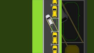 Perfect Parallel Parking in a Tight Spot 🚗 | Step-by-Step Guide#shorts