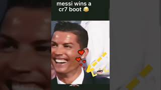 Messi CR7  nin Ayakkabısını Kazanıyor🤣😂🤭