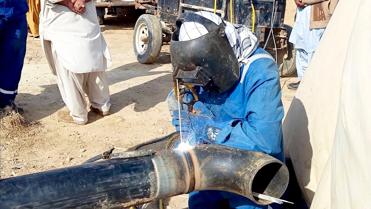 5G Position Down Hill Caping welding