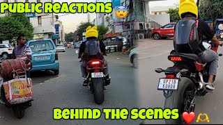 Cute Girl Reaction on Honda Cbr650f | Bunny Helmet Cover | Market Reaction 4 #cbr650f  #Honda #cute