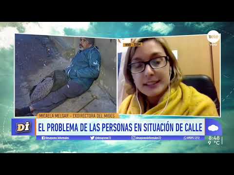 Micaela Melgar: "El error de esta administración es no haber previsto que se venía el invierno"