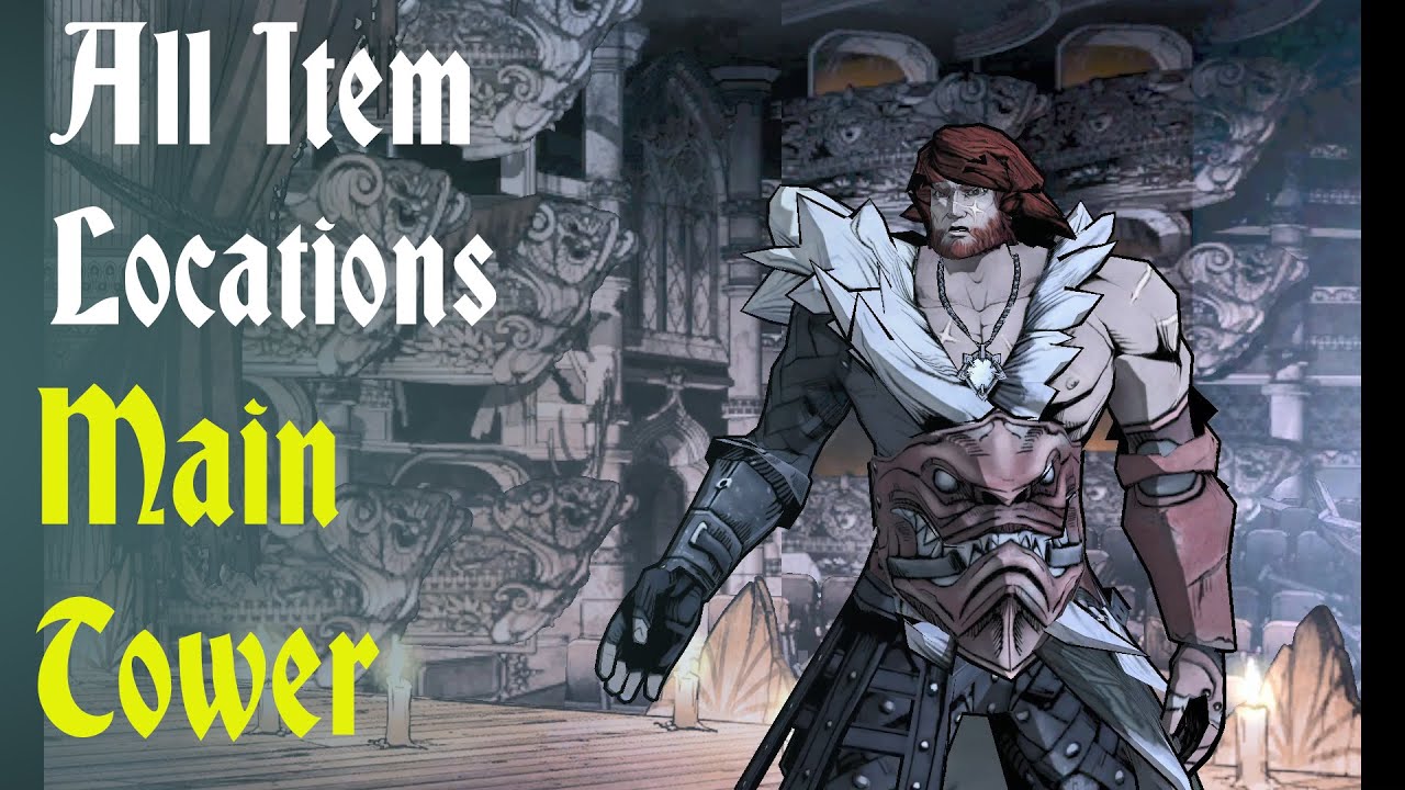 Castlevania Lords of Shadow Mirror of Fate - Item Locations Act 1 [ Main Tower ]