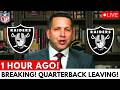NFL BOMBSHELL! RAIDERS LOSE STAR QUARTERBACK TO AFC RIVAL?! HERE'S WHAT HAPPENED! RAIDERS NEWS